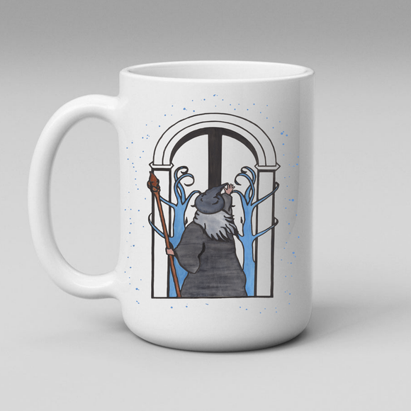 Enter as a Friend Mug