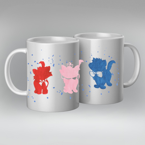 Whiskers in a Row Mug